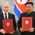 Coreia do Norte constrói monumento aos soldados mortos na guerra da Ucrânia