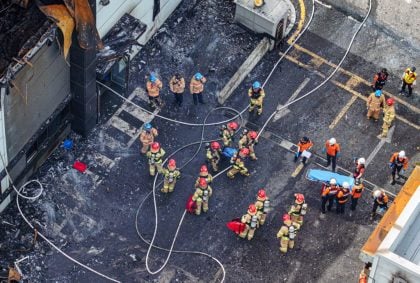 Incêndio em fábrica de baterias deixa 22 mortos na Coreia do Sul