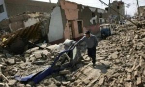 Terremoto de magnitude 7 sacode a costa sul do Peru