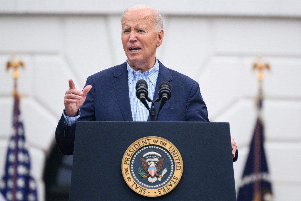 ‘Não vou a lugar nenhum’, afirma Biden após candidatura ser questionada