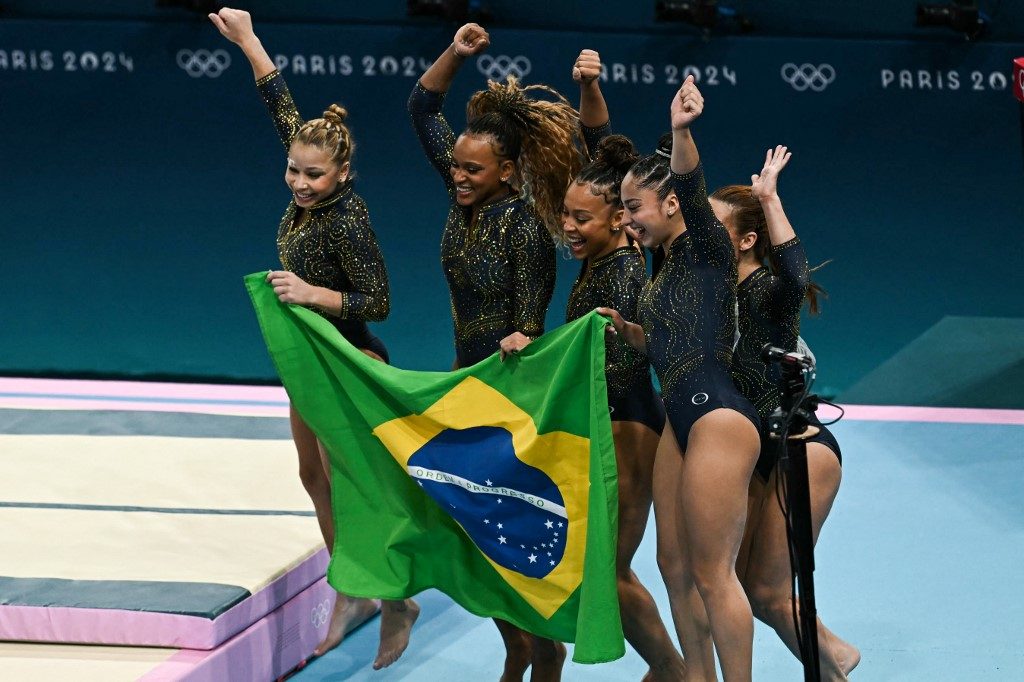 Conquista histórica: ginástica brasileira garante a 1ª medalha olímpica por equipes