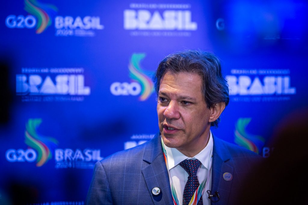 Declaração do G20 sobre taxação dos super-ricos será histórica, diz Haddad