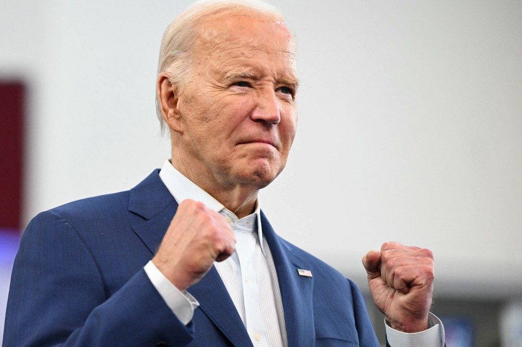 ‘Sou candidato e vamos vencer’, insiste Biden em novo ato de campanha