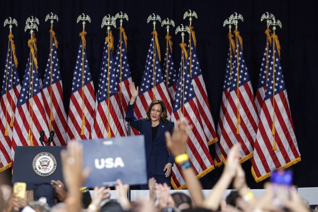 Aborto, classe média e Trump ‘predador’: os detalhes do 1º comício de Kamala