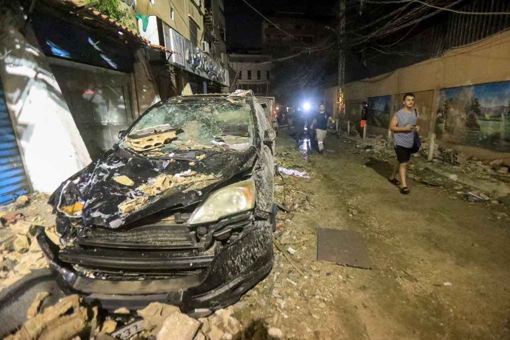 Três morrem e 74 ficam feridos em bombardeio israelense em Beirute, diz ministério