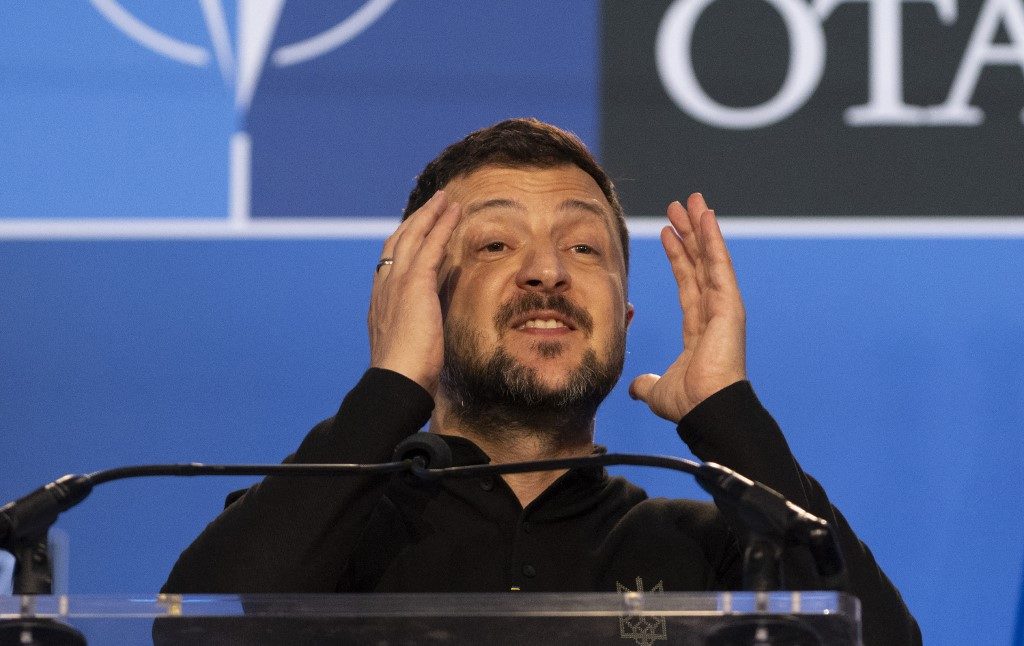 Zelensky quer o fim de todas as restrições da Otan a ataques em território russo