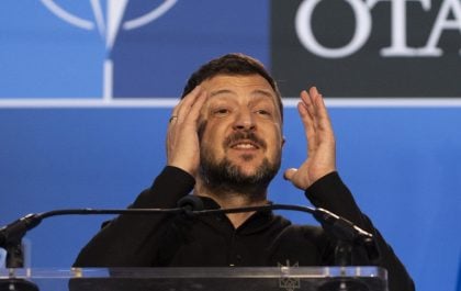 Zelensky quer o fim de todas as restrições da Otan a ataques em território russo