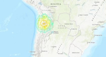 Terremoto de magnitude 7,3 atinge o Chile e moradores de São Paulo relatam tremores