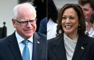Kamala Harris escolhe Tim Walz, governador de Minnesota, para a vice