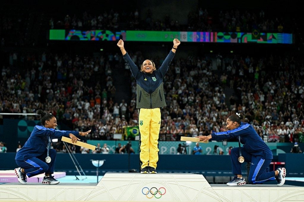 Rebeca Andrade receberá a Medalha Tiradentes, no Rio de Janeiro