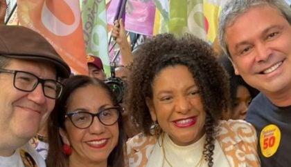 1º dia de campanha no Rio tem petistas em ato de Tarcísio, apesar de apoio do partido a Paes