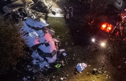 Bombeiros concluem resgate de vítimas de tragédia aérea em Vinhedo