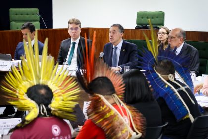 Conciliação é melhor que conflito, diz Barroso em reunião sobre o Marco Temporal
