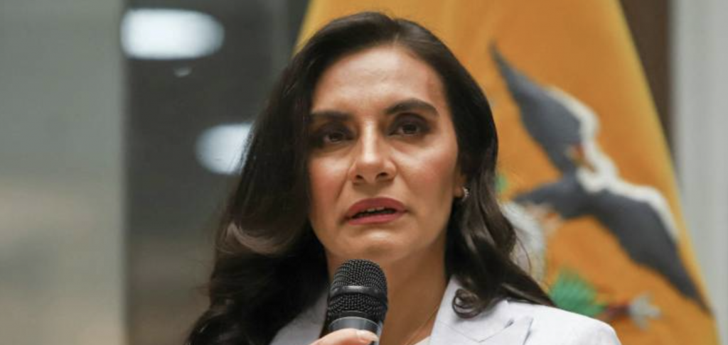 Daniel Noboa acusa vice-presidente de golpe de Estado no Equador