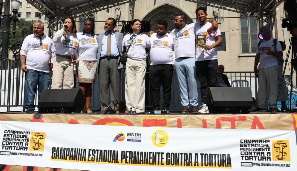 Movimentos sociais lançam em SP campanha estadual contra tortura