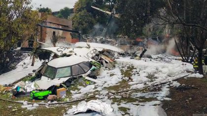 Destroços de avião já estão na sede da Voepass, em Ribeirão Preto