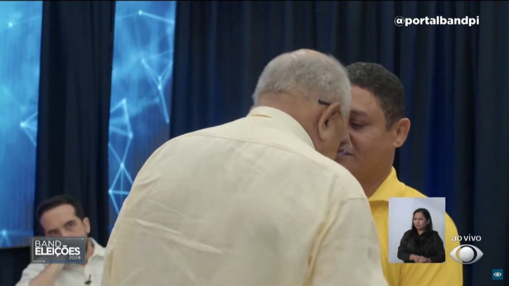 Prefeito de Teresina agride candidato do PSOL durante debate eleitoral; veja o vídeo
