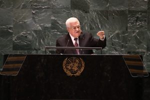 Presidente palestino pede à ONU a interrupção da venda de armas a Israel