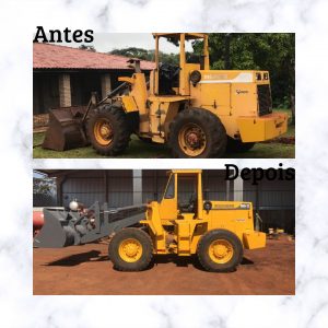 Restaurar sucatas de máquinas pesadas gera economia e sustentabilidade
