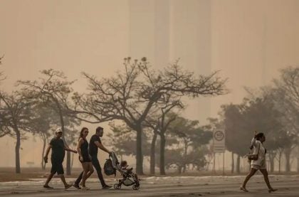 Poluição do ar por incêndios está ligada a 1,5 milhão de mortes anuais