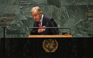 Israel declara o secretário-geral da ONU