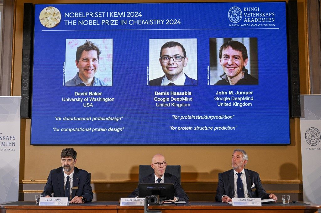 Nobel de Química premia avanços na previsão da estrutura de proteínas com IA