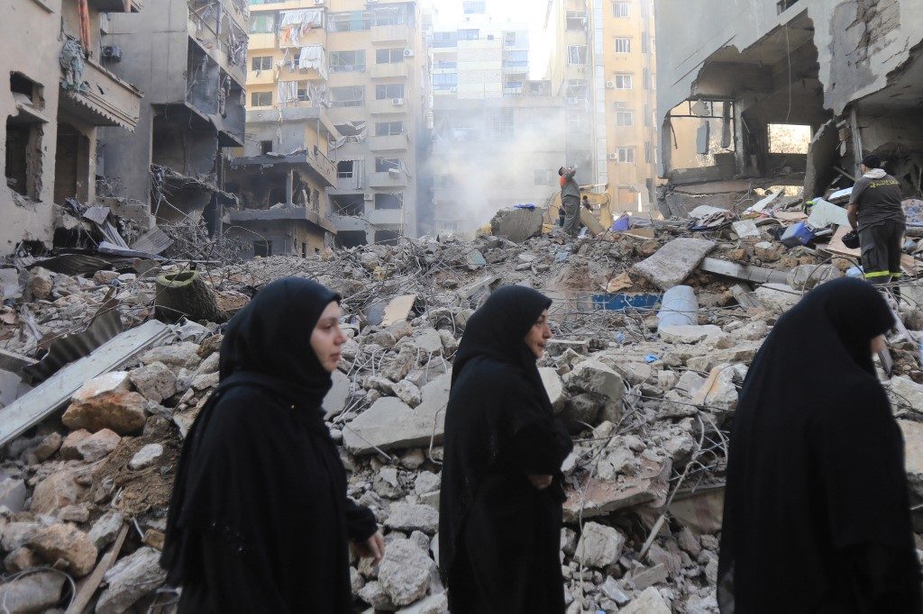 Beirute vive noite de terror com bombardeios israelenses