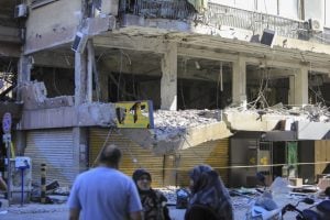 Antes repleto de vida, sul de Beirute está devastado pelas bombas israelenses