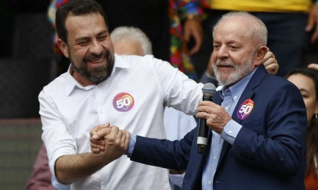 Lula participa de último ato de campanha de Boulos neste sábado