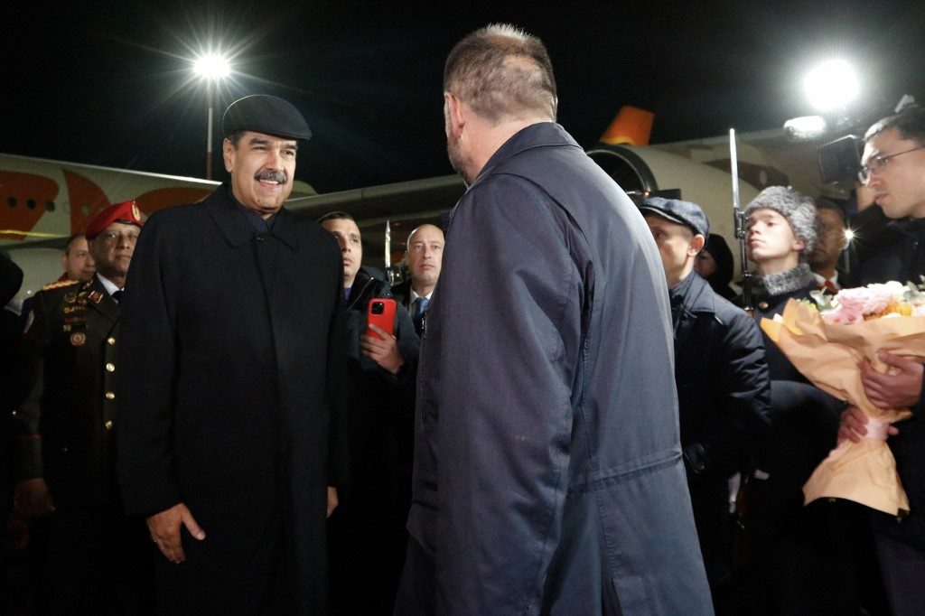 Maduro chega à Rússia para a cupúla do Brics, a 1ª viagem após reeleição questionada