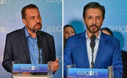 No último debate, Boulos enfatiza suspeitas de corrupção e Nunes tacha o oponente de extremista