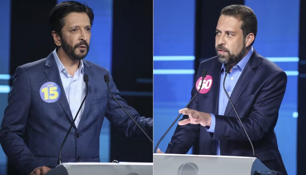 Debate entre Nunes e Boulos é marcado por trocas de acusações e questões sobre segurança pública