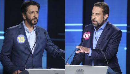 Debate entre Nunes e Boulos é marcado por trocas de acusações e questões sobre segurança pública