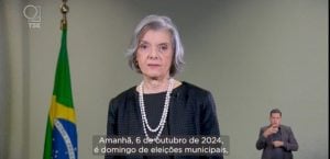 Em pronunciamento, Cármen Lúcia pede eleições sem 'hostilidades'