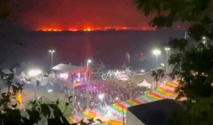 Operação da PF mira responsáveis por ‘muralha de fogo’ no Mato Grosso do Sul
