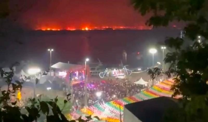 Operação da PF mira responsáveis por 'muralha de fogo' no Mato Grosso do Sul