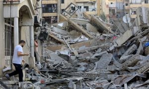 Israel bombardeia o sul de Beirute na véspera do aniversário de ataque do Hamas