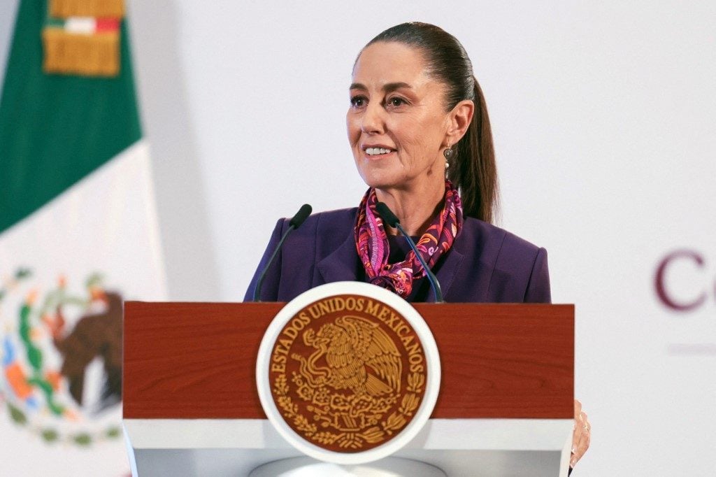 Presidenta do México diz que teve uma ligação ‘muito cordial’ com Trump