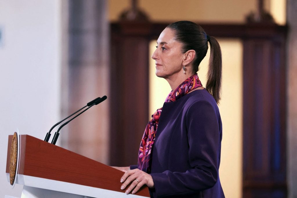 Presidenta do México projeta ‘boa relação’ com os EUA mesmo em caso de vitória de Trump