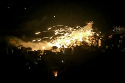 Ministério da Saúde libanês anuncia pelo menos três mortos em bombardeio israelense