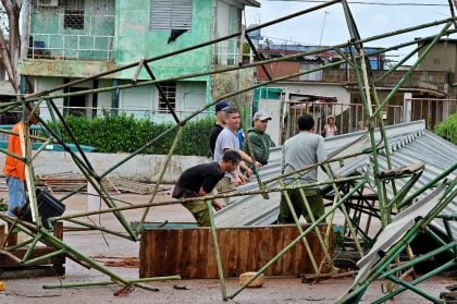Cuba começa a restabelecer energia após furacão Rafael