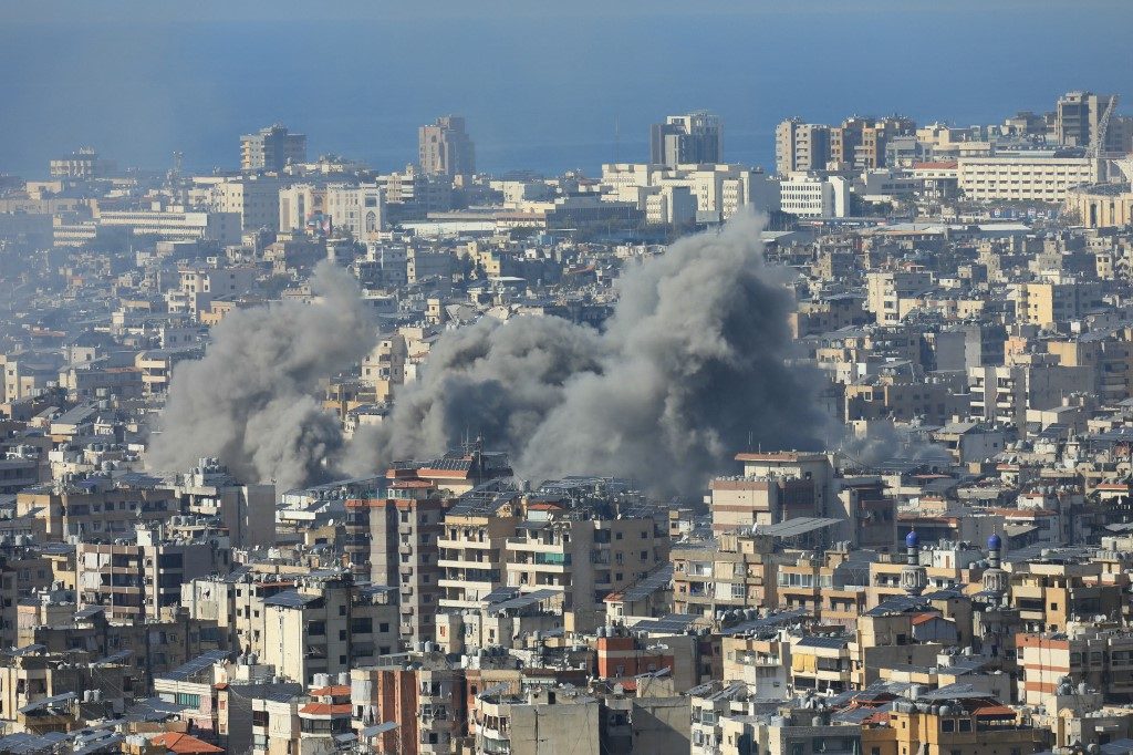 Bombardeios atingem os subúrbios do sul de Beirute