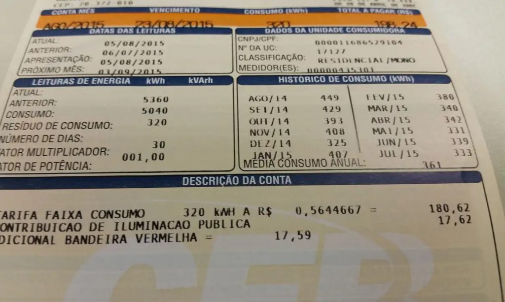 Consumidores não terão aumento da conta de luz em janeiro