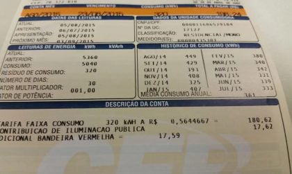 Consumidores não terão aumento da conta de luz em janeiro