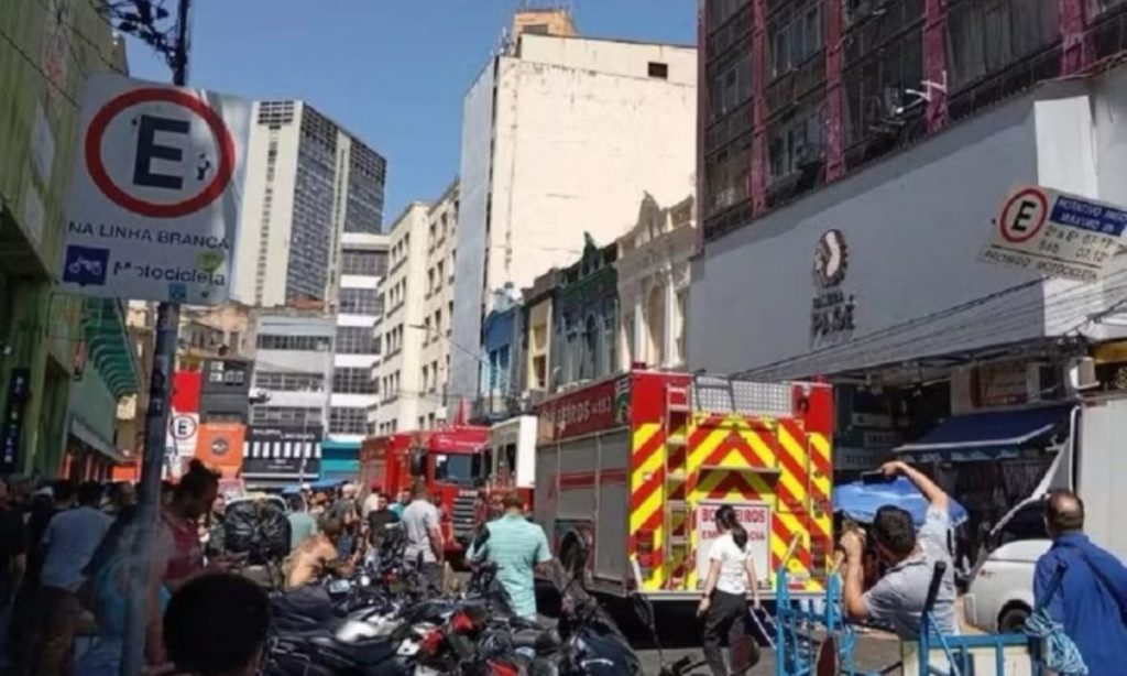 Galeria Pagé, em São Paulo, é evacuada após incêndio