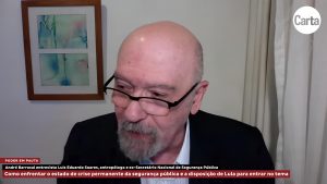 Luiz Eduardo Soares: PEC da Segurança de Lula tem limitações, mas está na direção correta