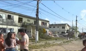 Explosão por vazamento de gás provoca desabamento de prédio em Maceió e deixa três mortos