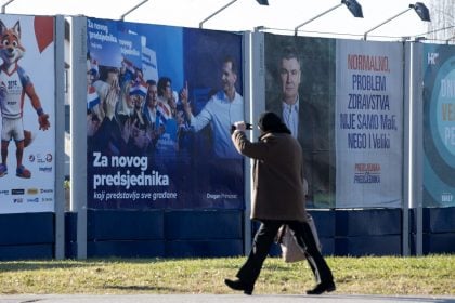 Atual presidente e rival conservador vão ao 2º turno da eleição na Croácia