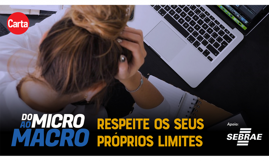 Burnout não é troféu