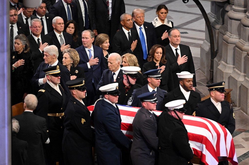 EUA se despedem do ex-presidente Jimmy Carter com um funeral de Estado